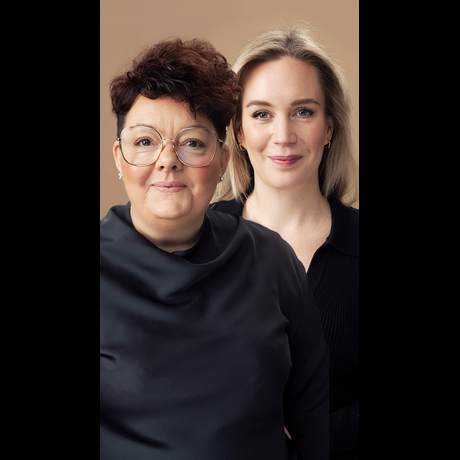 Johanna Flanke och Amanda Falck Okur